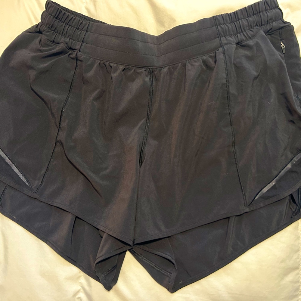 Lululemon Black Hotty Hot Short